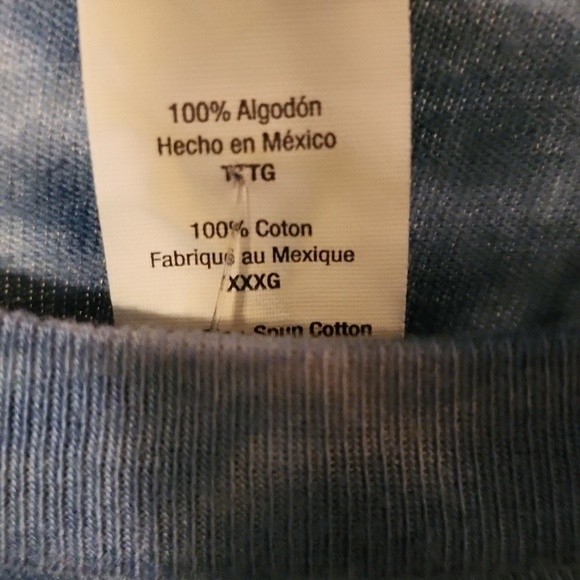 NWOT Tultex Unisex Just a Little Batty Ice Dye T-Shirt - Picture 4 of 10